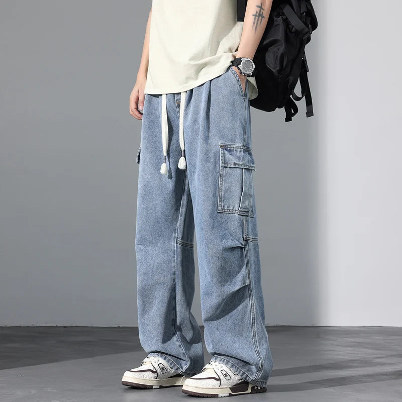 Axton Denim Cargo Jeans