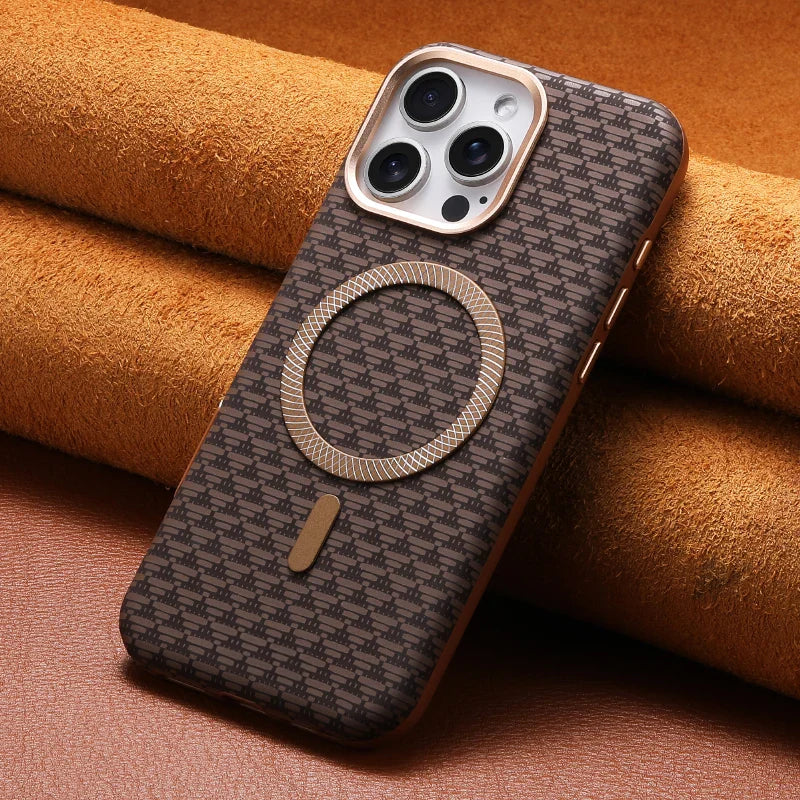 Stratos Leather iPhone Case