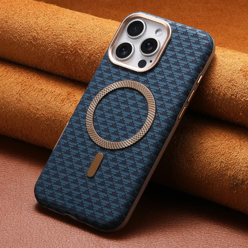Stratos Leather iPhone Case