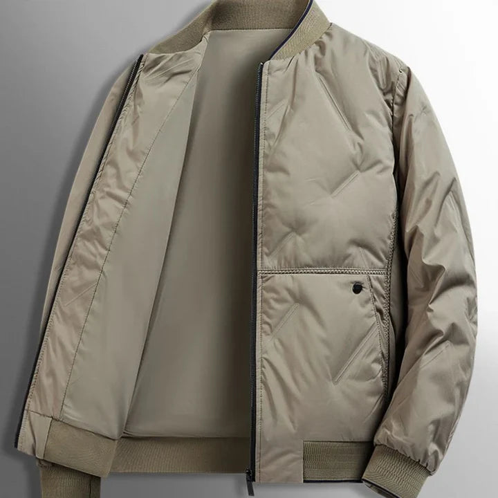 Velin Puffer Bomber Jacket