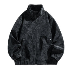 Tavren Leather Collar Jacket