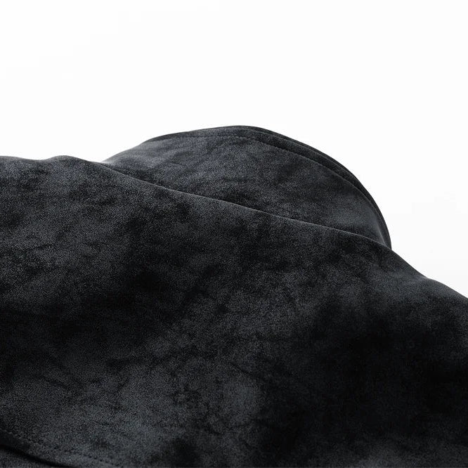 Tavren Leather Collar Jacket