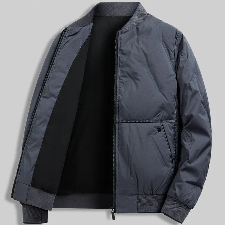 Velin Puffer Bomber Jacket