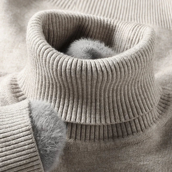 Leroux Knit Turtleneck Sweater