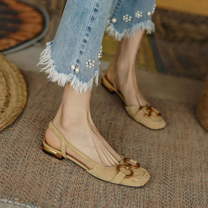 Celeste Suede Sandals