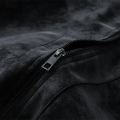 Tavren Leather Collar Jacket