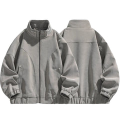 Tavren Leather Collar Jacket