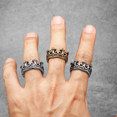 Ironborn Crown Ring