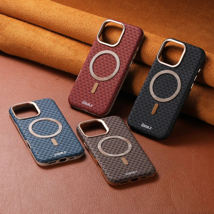 Stratos Leather iPhone Case