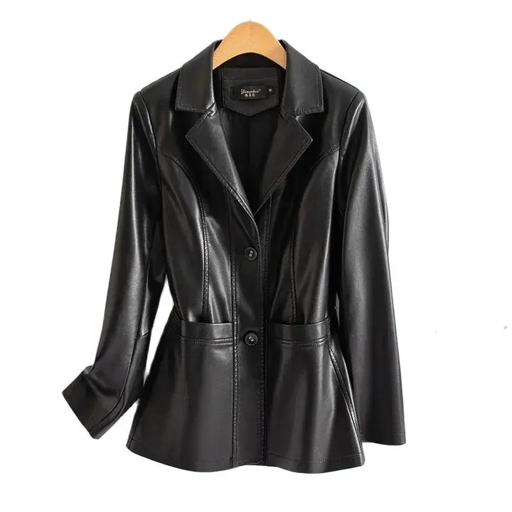 Venara Sheepskin Leather Jacket