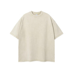 Astoria Washed Cotton T-Shirt - Ecru