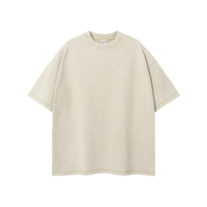 Astoria Washed Cotton T-Shirt - Ecru