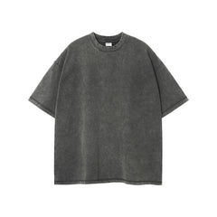 Astoria Washed Cotton T-Shirt - Graphite Wash