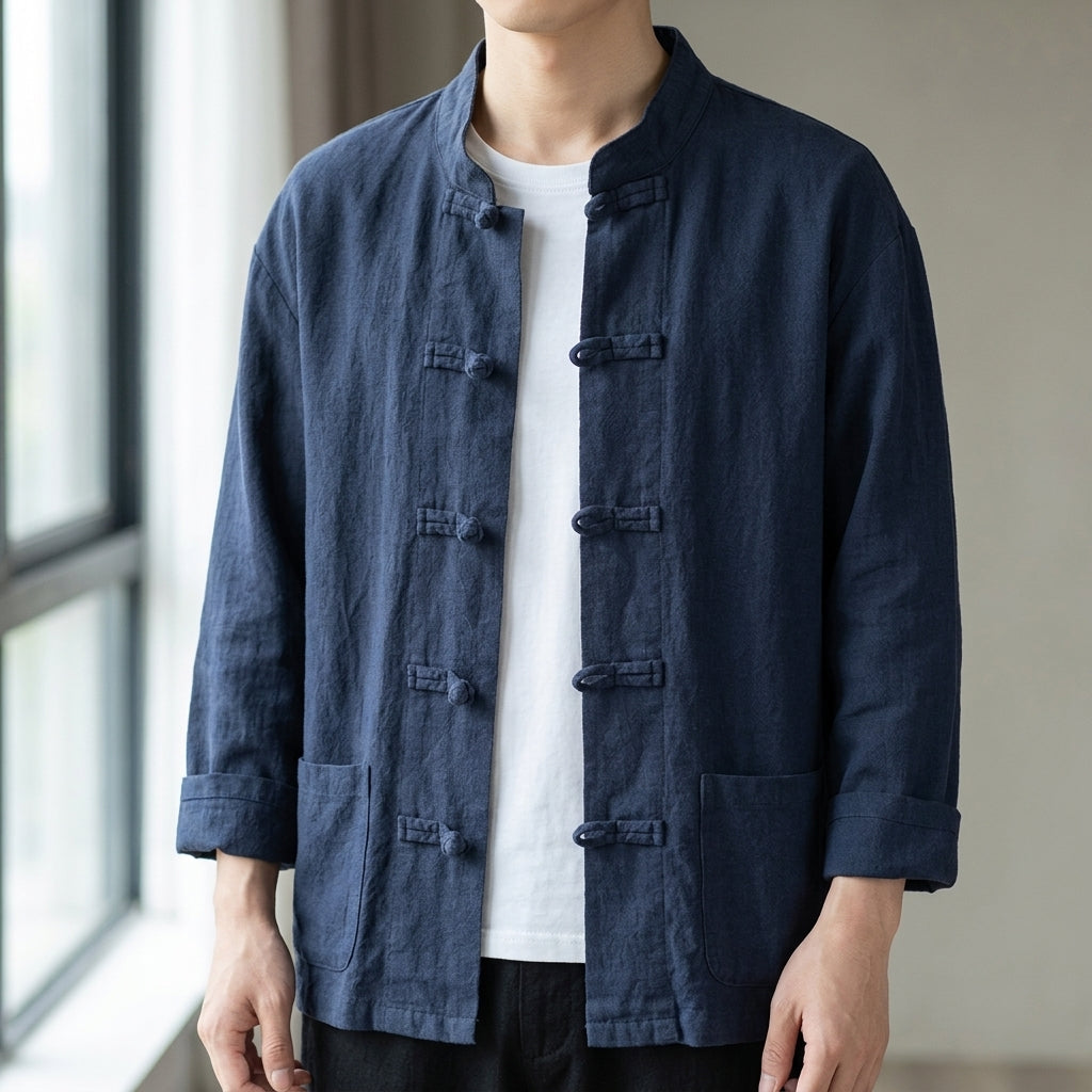 Breeze Mandarin Collar Shirt