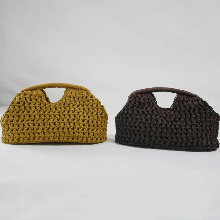 Adria Woven Clutch Bag