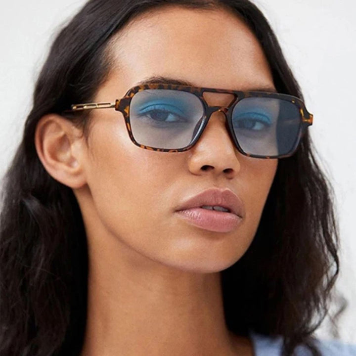Alassio Sleek Rectangular Sunglasses