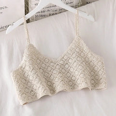 Alassio Crochet Knit Cami Top