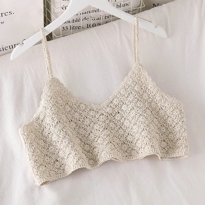 Alassio Crochet Knit Cami Top