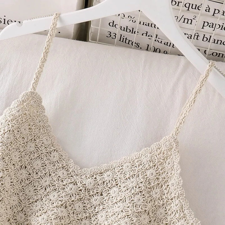 Alassio Crochet Knit Cami Top