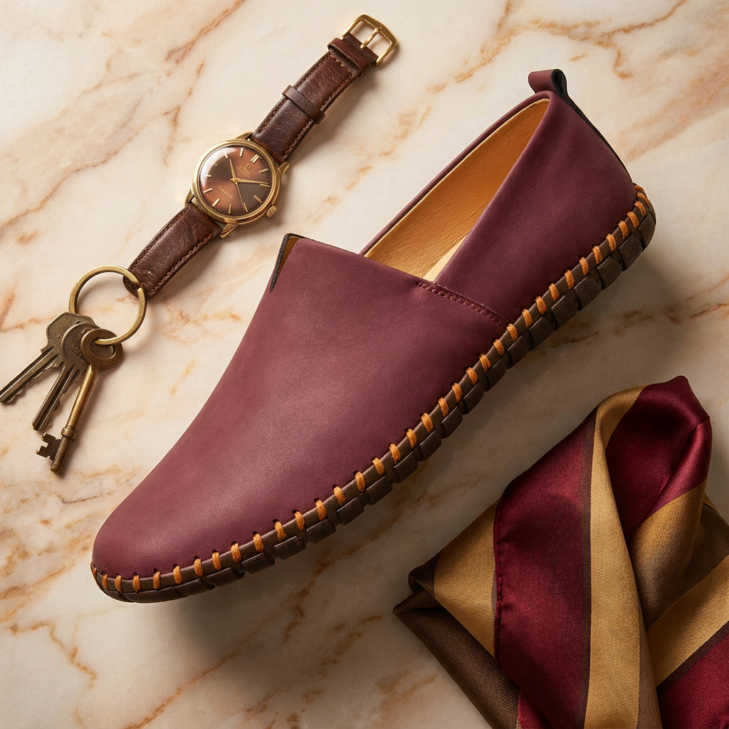 Alessio Leather Loafers
