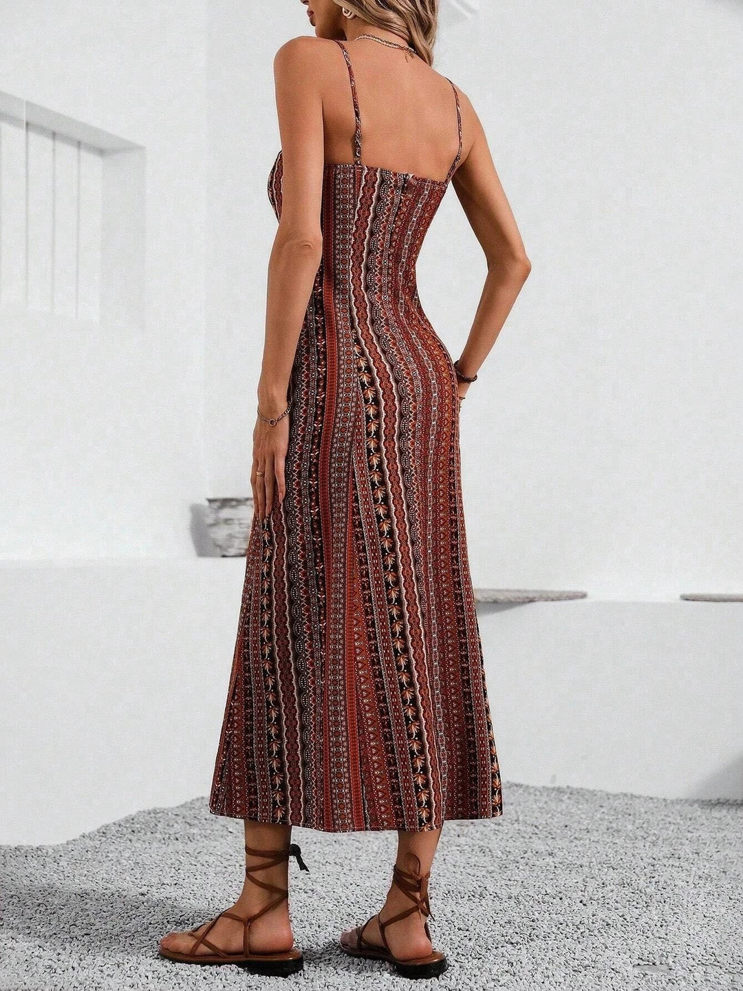 Amalfi Backless Maxi Dress