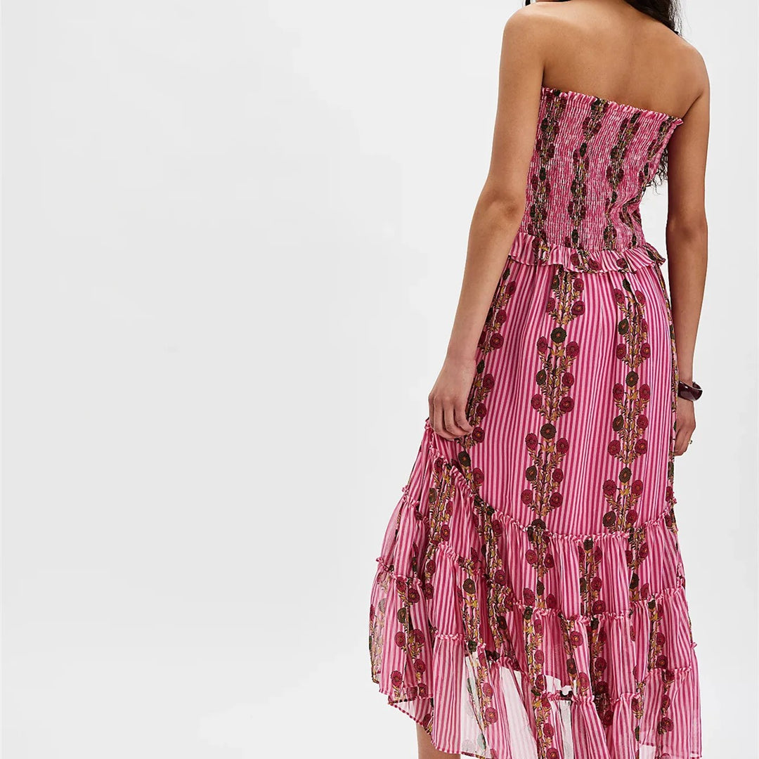 Amalfi Floral Midi Dress