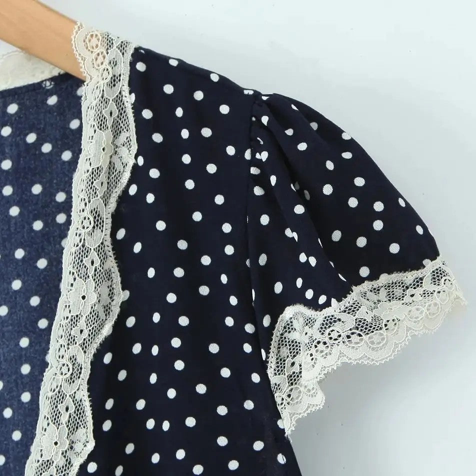 Amboise Polka Dot Dress