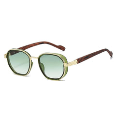 Ambrosi Sunglasses - Gold / Classic Green