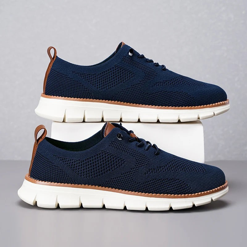 Apex Knit Running Sneakers - Midnight Navy
