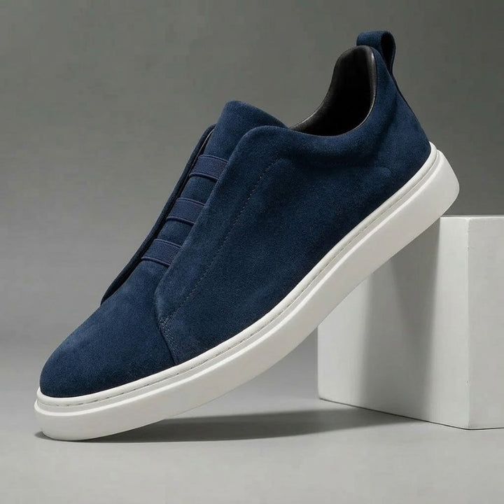 Apex Suede Sneakers - Deep Navy