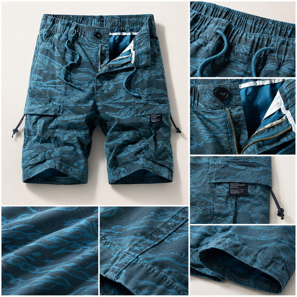 Ardennes Multi-Pocket Cargo Shorts