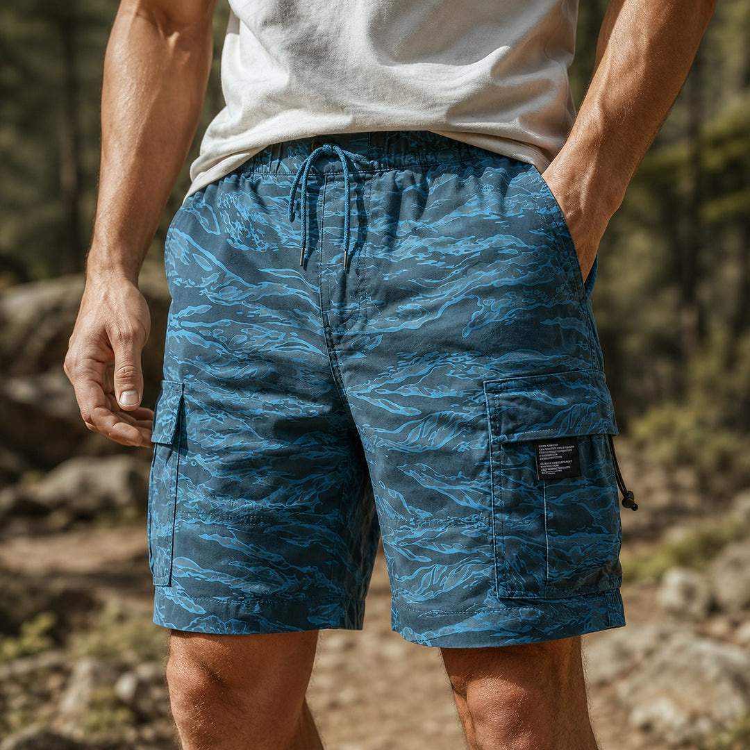 Ardennes Multi-Pocket Cargo Shorts