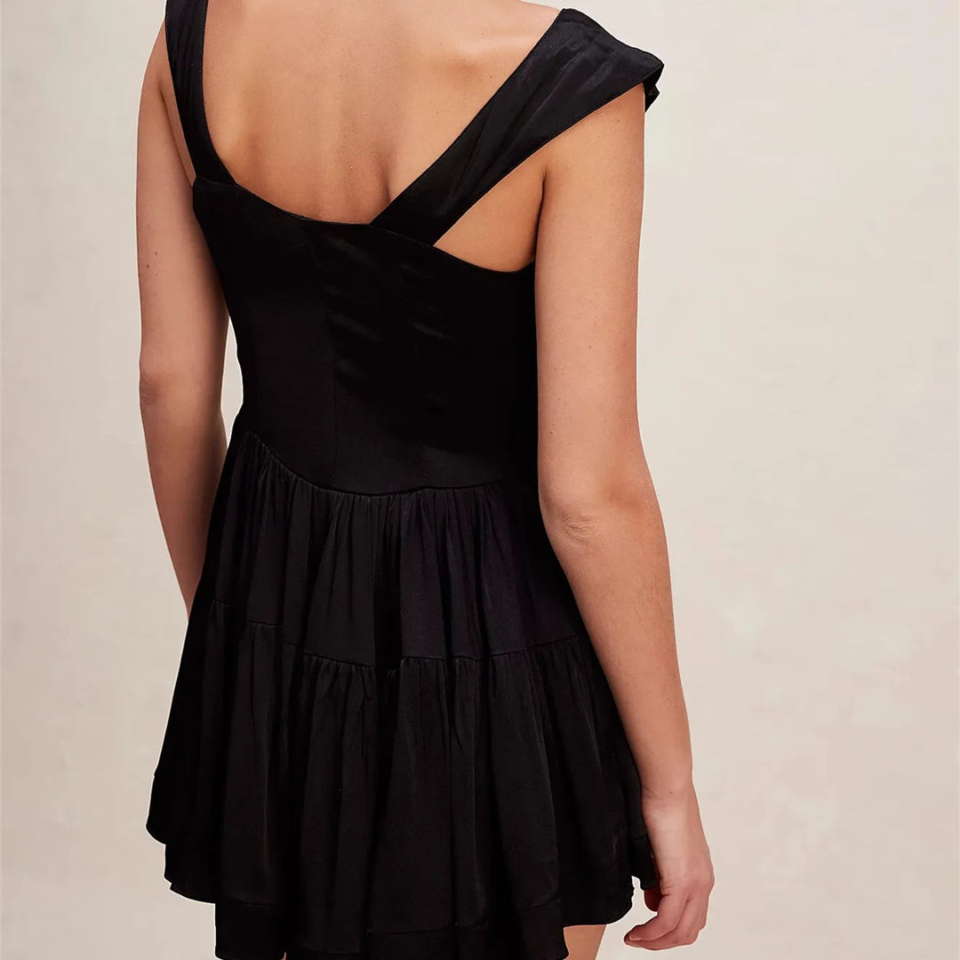 Arosa Ruffle Mini Dress