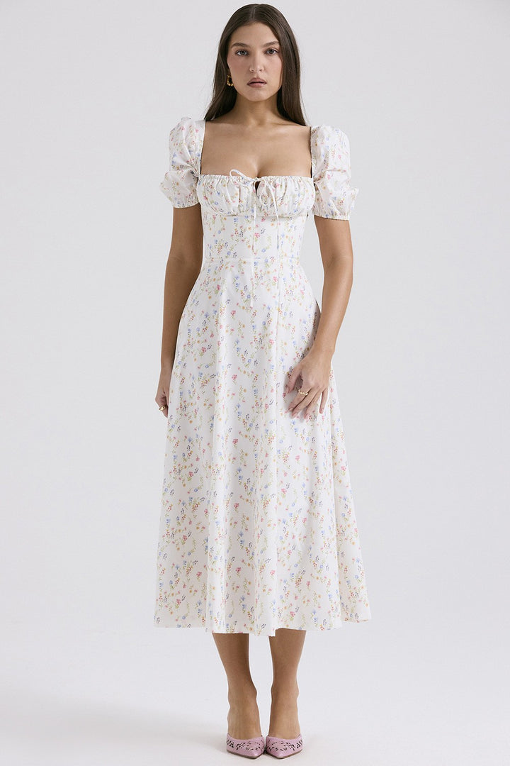 Arvelle Floral Maxi Dress - 短袖长裙