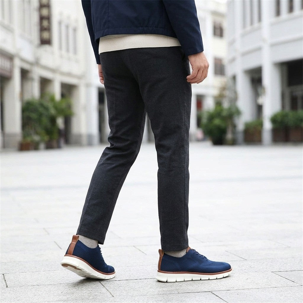 Ashby Knit Wingtip Oxfords