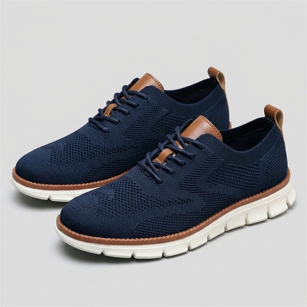 Ashby Knit Wingtip Oxfords