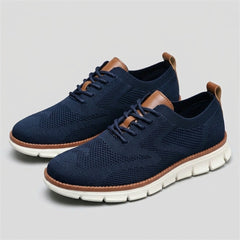 Ashby Knit Wingtip Oxfords
