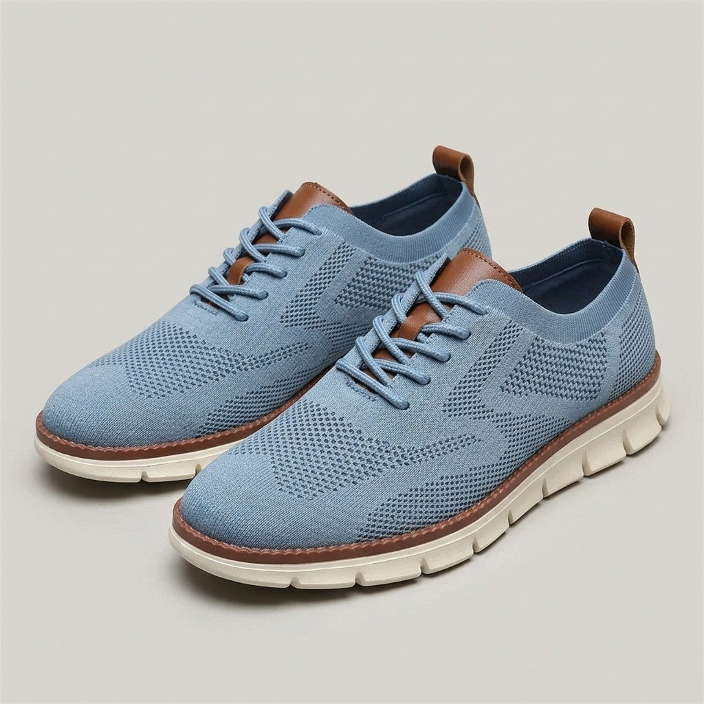 Ashby Knit Wingtip Oxfords