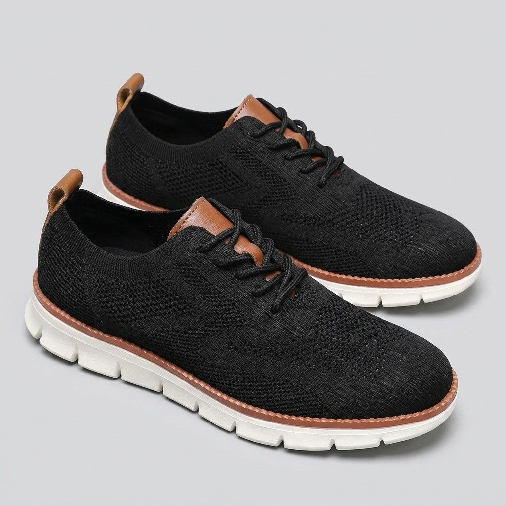 Ashby Knit Wingtip Oxfords