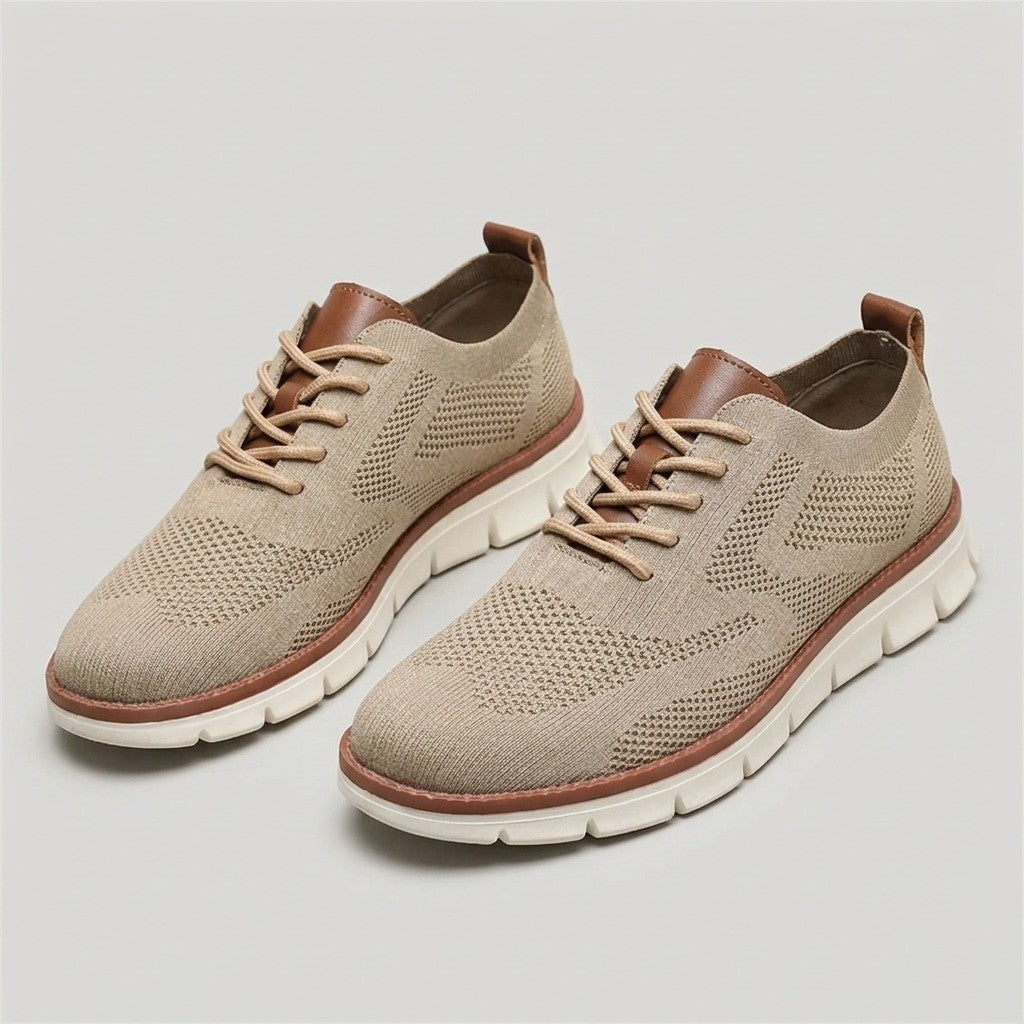 Ashby Knit Wingtip Oxfords