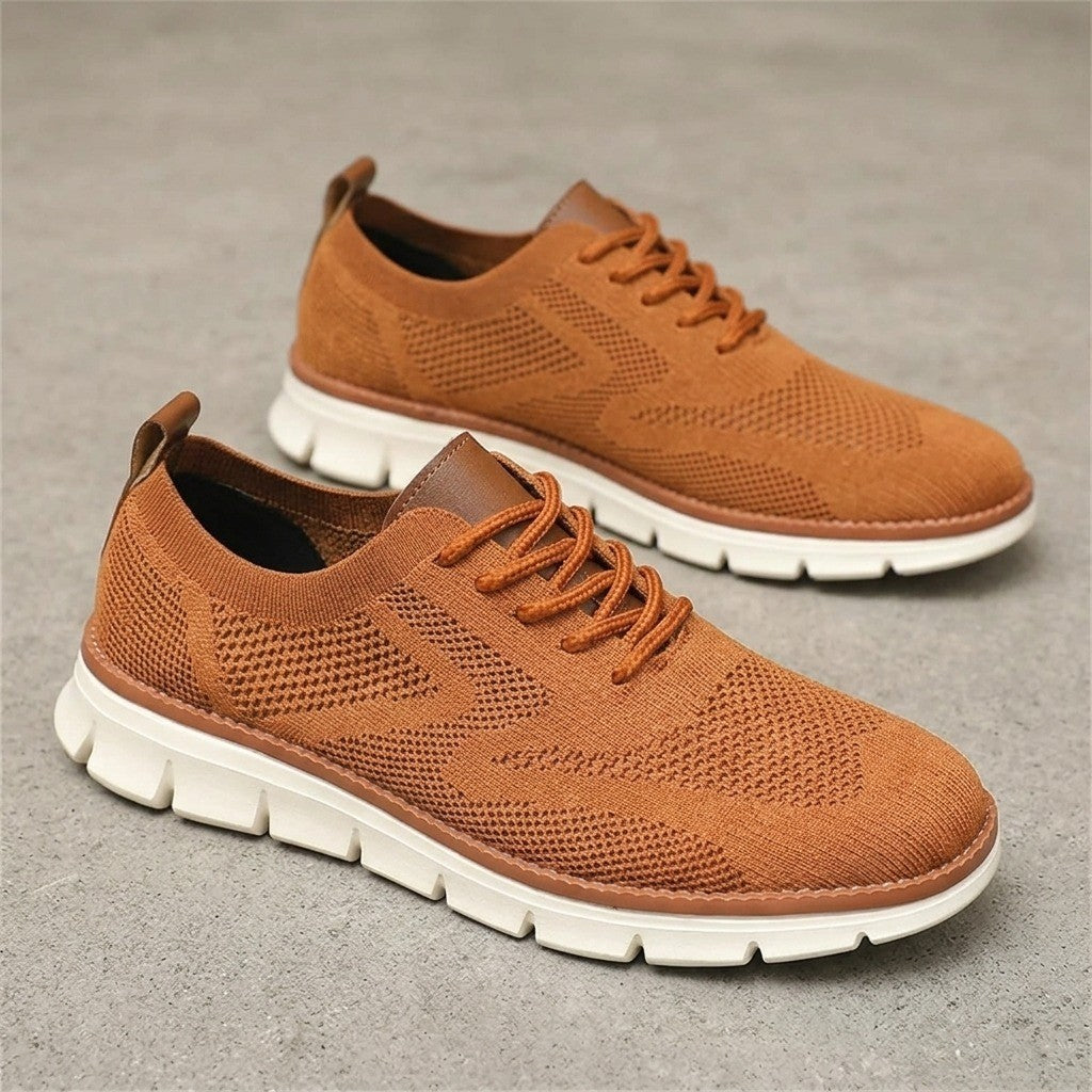 Ashby Knit Wingtip Oxfords
