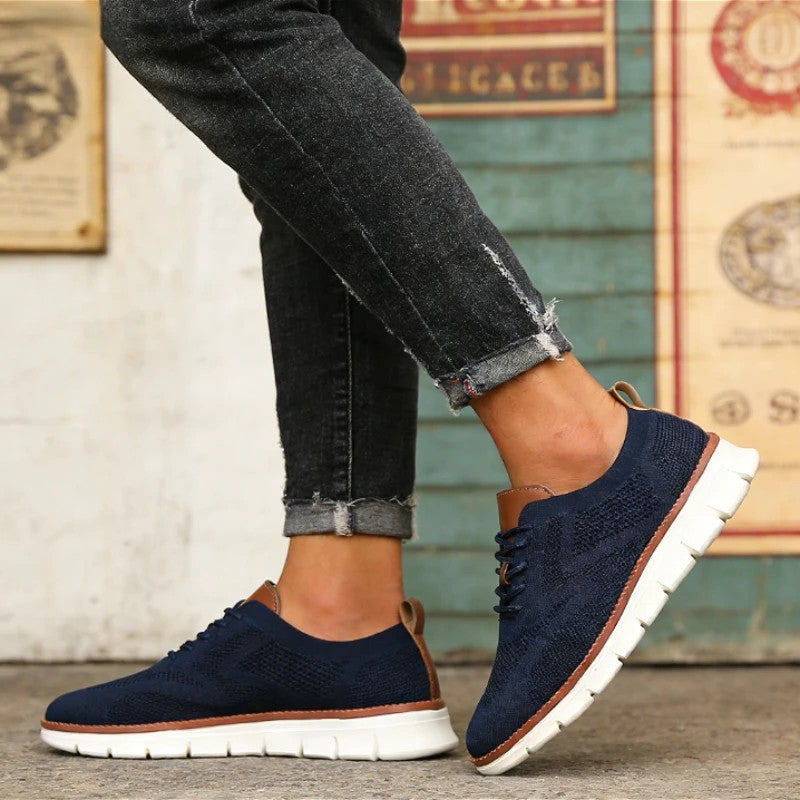 Ashby Knit Wingtip Oxfords