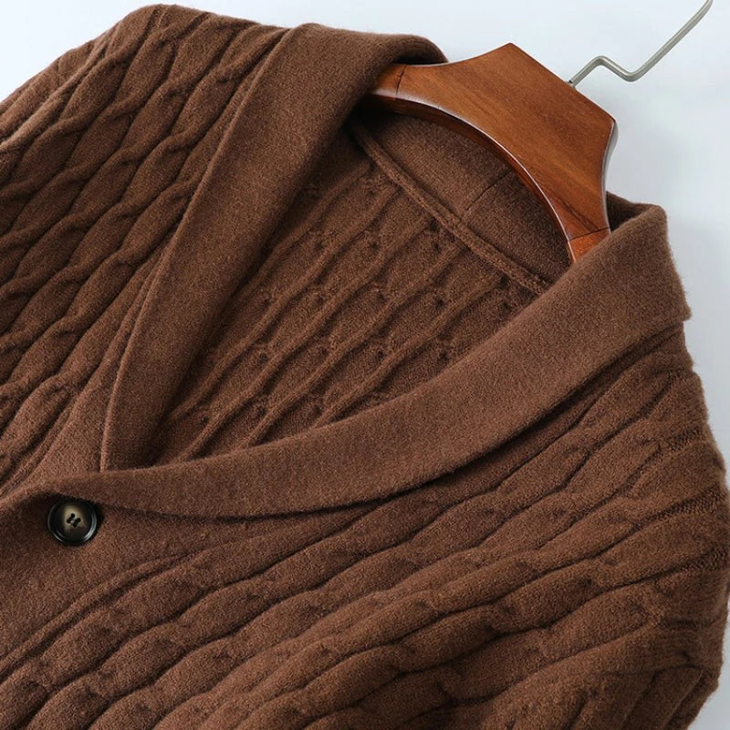 Ashcroft Merino Wool Cardigan