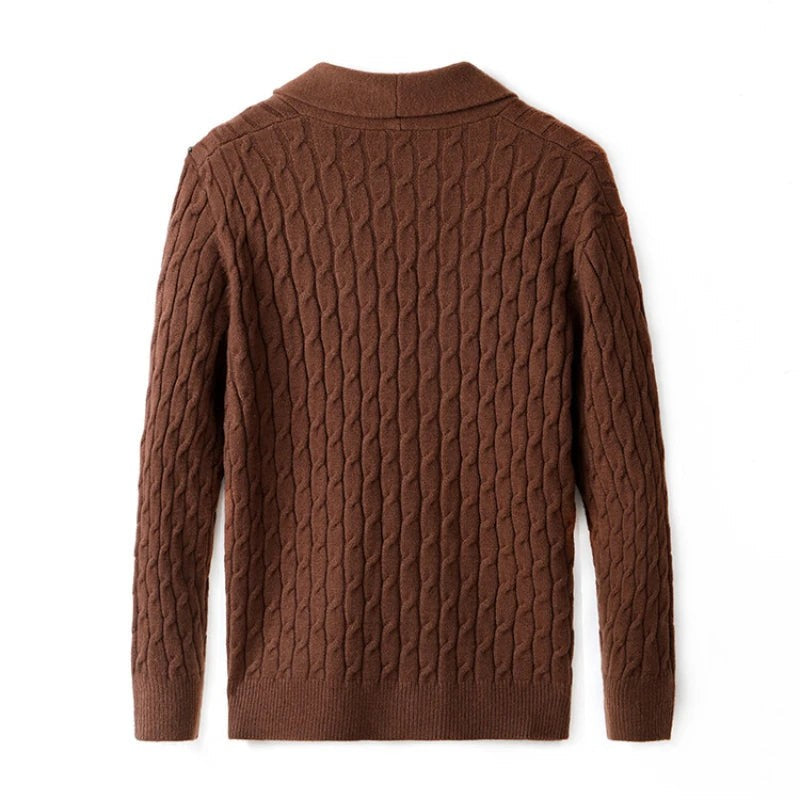 Ashcroft Merino Wool Cardigan