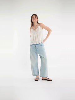 Aura V-Neck Lace Camisole