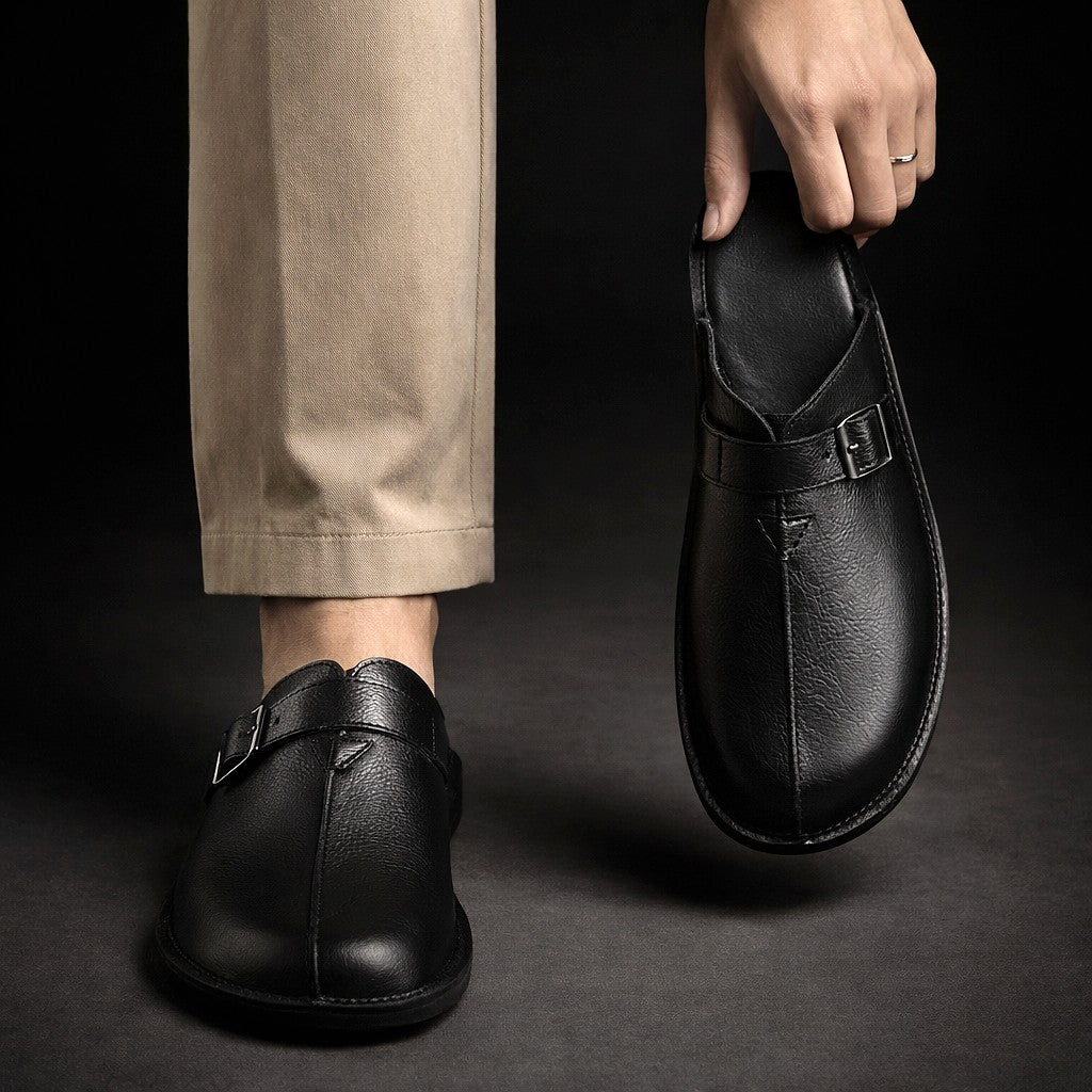 Aureli Leather Mules