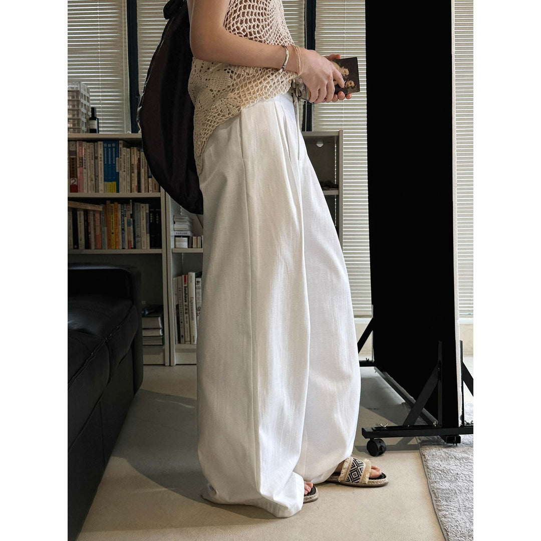 Aven Cotton Linen Trousers