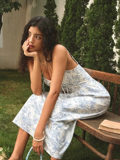 Avignon Printed Midi Dress