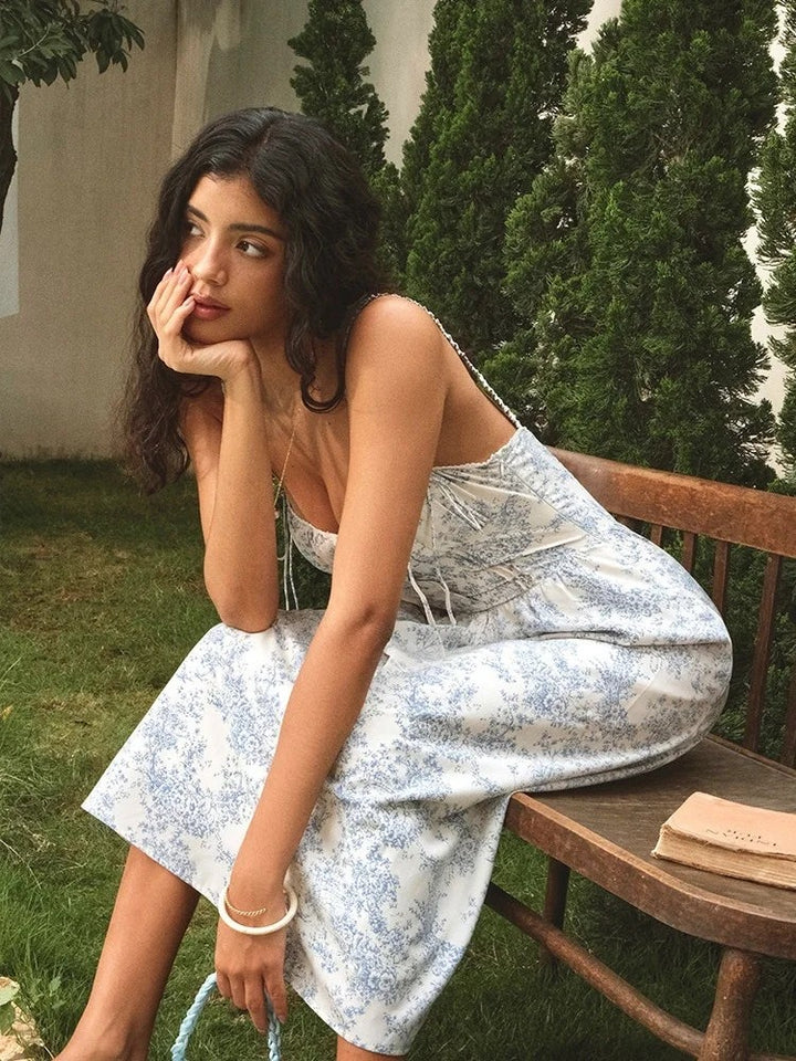 Avignon Printed Midi Dress