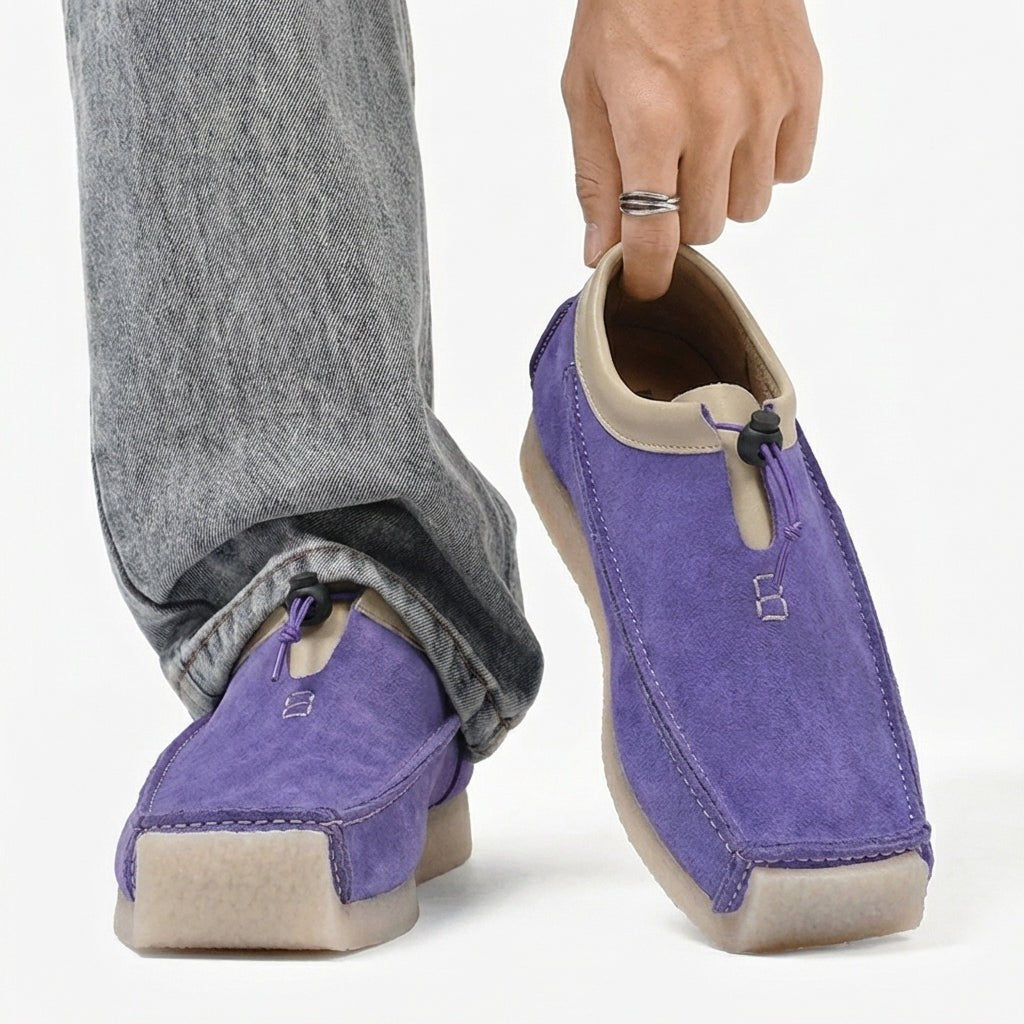 Savile Penny Loafers - Plum